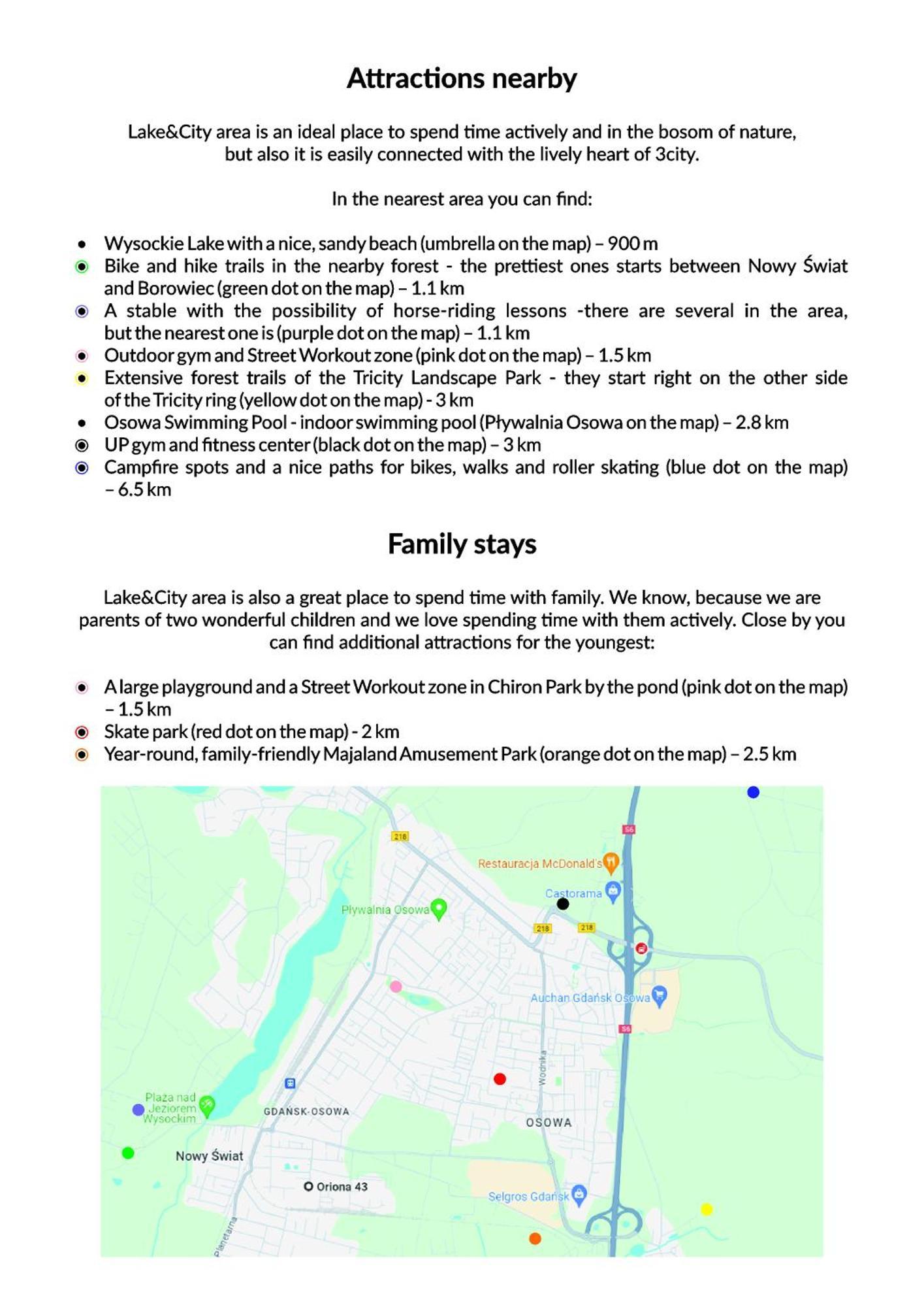 Lake&city - Komfortowe Blisko Majaland, Jeziora, Lasu Oraz Serca Trojmiasta Apartment