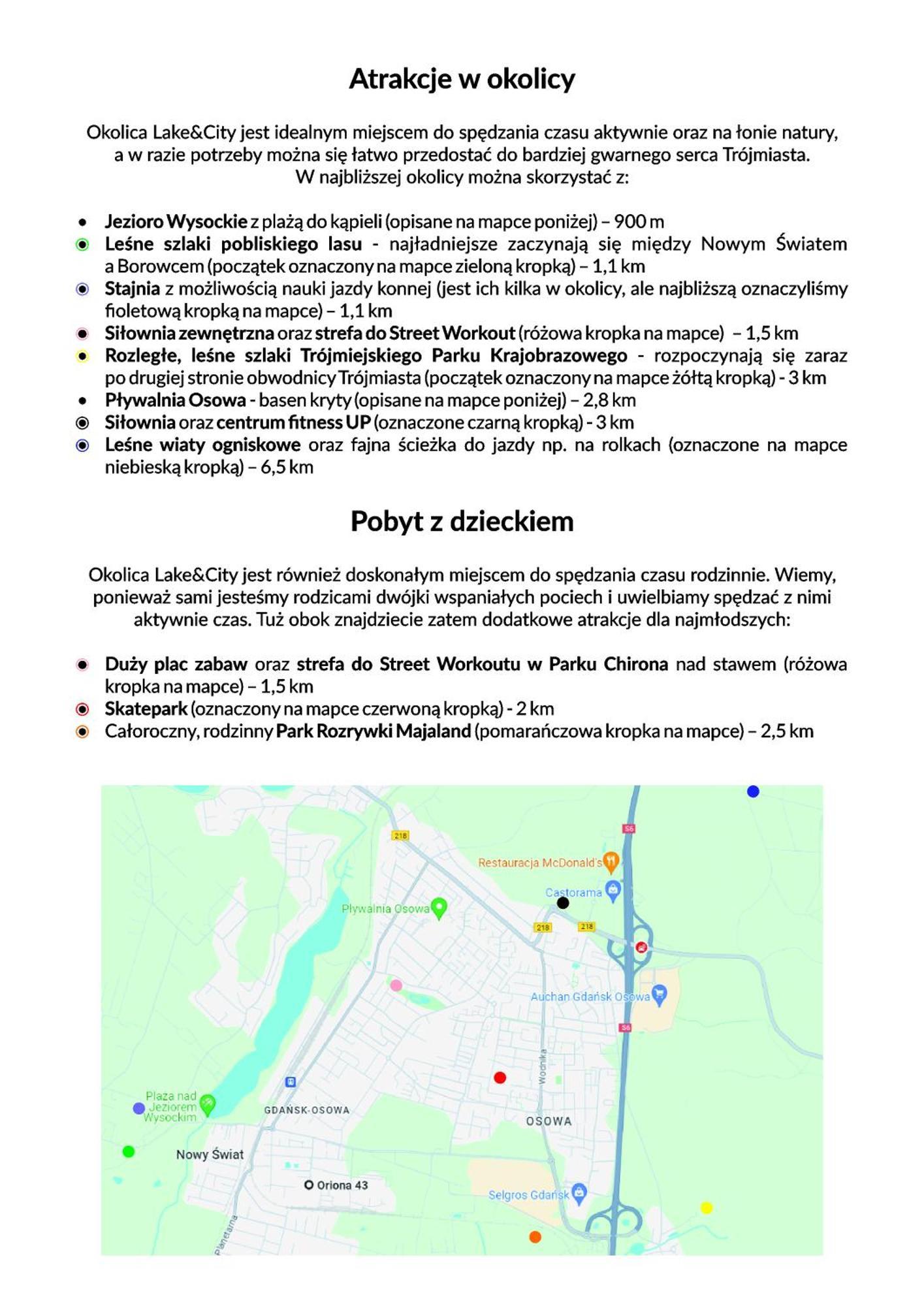 Apartment Lake&city - Komfortowe Blisko Majaland, Jeziora, Lasu Oraz Serca Trojmiasta Gdansk